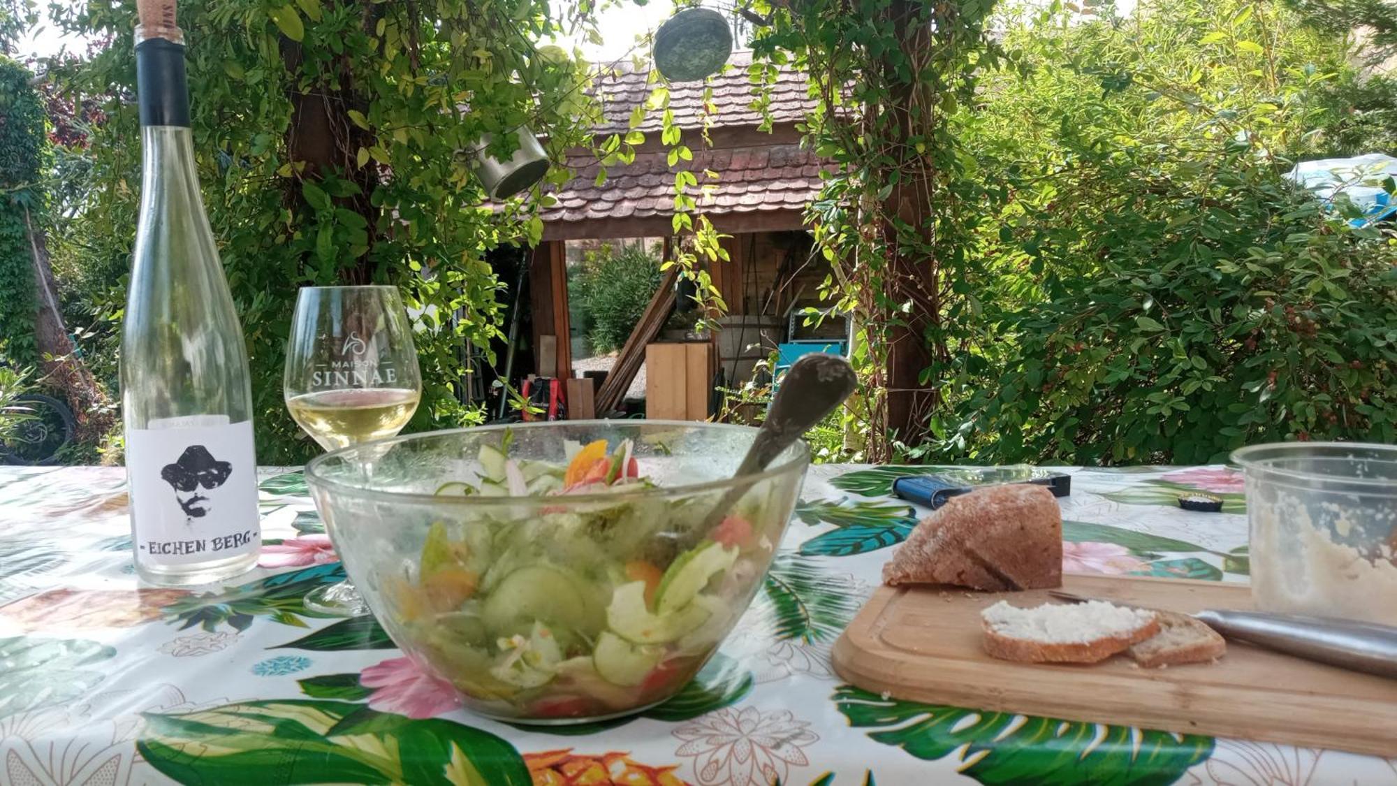 En Alsace, Le 49 Appartement Mittelbergheim Buitenkant foto